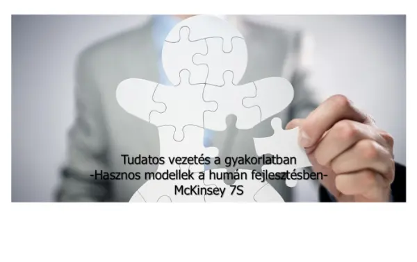   Stratégiára fel! A McKinsey 7S Framework vezetői szemmel: A szervezeti összehangoltság kulcsa