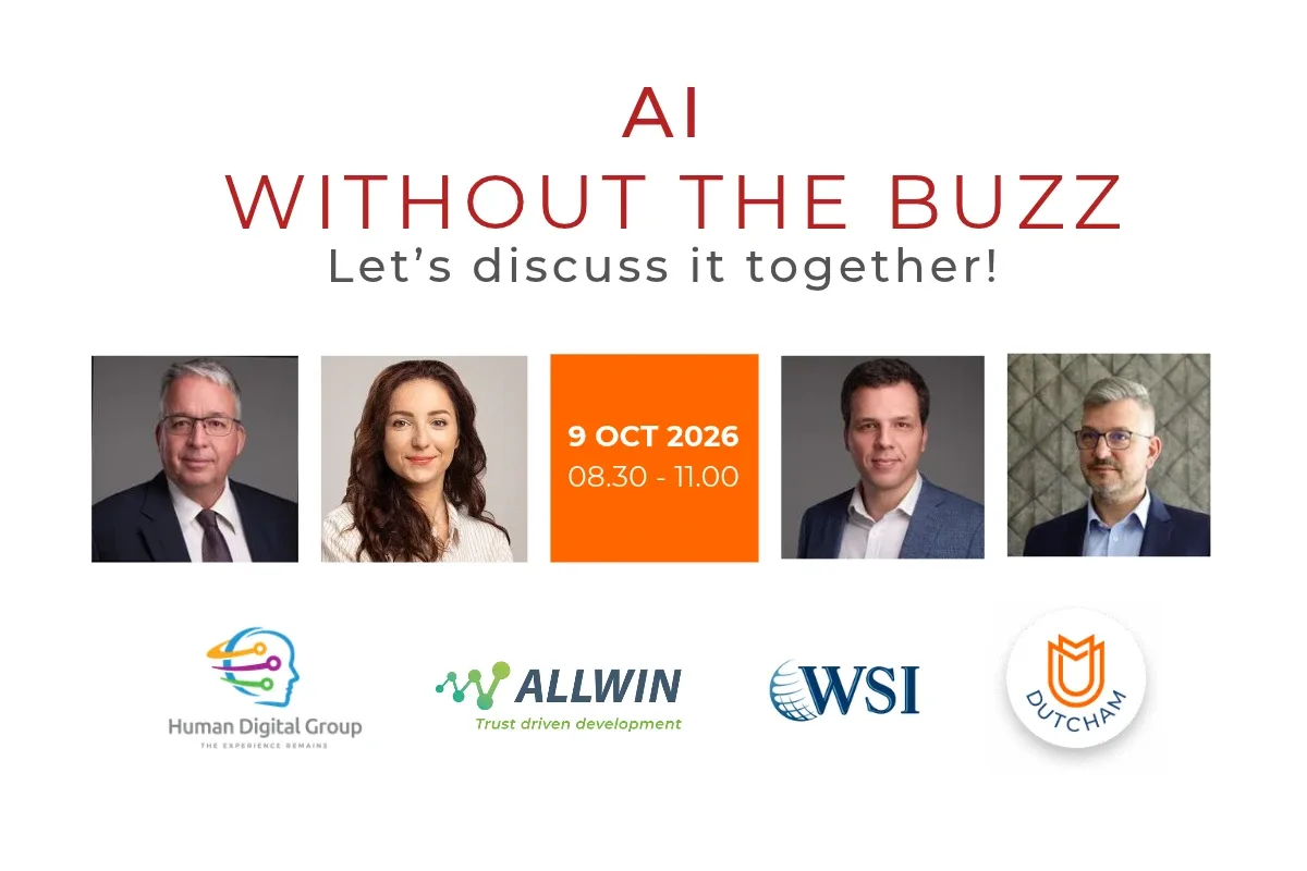 AI without the BUZZ - Let's discuss hot topics in a safe space (Dutcham event)